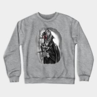 Vampire Bloodhound Dog Crewneck Sweatshirt